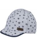 Бейзболна шапка с UV 50+ защита Sterntaler - С звездички, 51 cm, 18-24 месеца - 3t