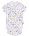Бебешко боди Bio Baby - Органичен памук, 50 cm, 0-1 месеца - 1t
