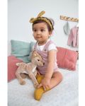 Бебешки гащеризон Lassig - Cozy Knit Wear, 74-80 cm, 7-12 месеца, розов - 4t