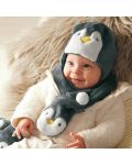 Бебешка шапка Sterntaler - Пингвинче, 49 cm, 12-18 месеца - 3t