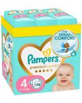 Бебешки пелени Pampers Premium Care - XXL, размер 4, 174 броя - 1t