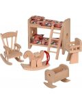 Комплект мини мебели от дърво Beluga - Детска стая - 1t