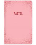 Бележник Lastva Pastel - А6, 96 л, офсет, редове, розов - 1t