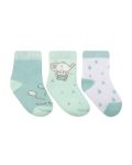 Бебешки чорапи Kikka Boo Elephant Time - Памучни, 6-12 месеца - 2t