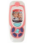 Бебешки телефон с бутони Moni - Розов - 1t