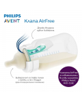 Шише за хранене Philips Avent Anti-colic, 1м+ с анти-колик клапа AirFree, 260 ml - 4t
