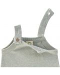 Бебешки гащеризон Lassig - Cozy Knit Wear, 74-80 cm, 7-12 месеца, сив - 3t