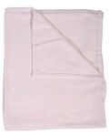 Бебешко одеяло Cangaroo - Latte 100 х 93 cm, розово - 1t