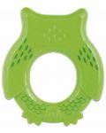 Бебешка дрънкалка Canpol - Owl, зелена - 2t