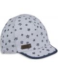 Бейзболна шапка с UV 50+ защита Sterntaler - С звездички, 53 cm, 2-4 години - 1t