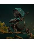 Бебешка количка KindreKraft - All Road, Nature Vibes, зелена - 2t