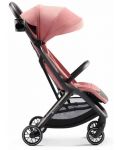 Бебешка лятна количка KinderKraft - Nubi 2, Pink quartz - 2t