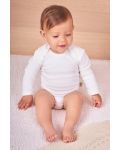Бебешко боди Bio Baby - Органичен памук, 86 cm, 12-18 месеца, екрю - 4t