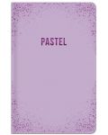 Бележник Lastva Pastel - А6, 96 л, офсет, редове, лилав - 1t