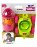 Бебешка играчка Tomy Toomies - Състезателно яйце, Приятелче, розово - 2t