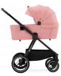 Бебешка количка 2 в 1 KinderKraft - Nea, Ash Pink - 2t