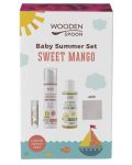 Бебешки летен сет с козметика Wooden Spoon - Sweet Mango - 1t