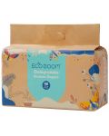 Бебешки бамбукови пелени Eco Boom - Pure, размер 0 (NB), 34 броя - 1t