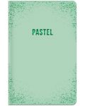 Бележник Lastva Pastel - А6, 96 л, офсет, редове, зелен - 1t