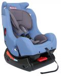 Детско столче за кола Bebino - Comfort, синьо и сиво, до 25 kg - 2t