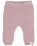 Бебешки панталон Lassig - 50-56 cm, 0-2 месеца, розов - 1t