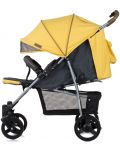 Бебешка количка с покривало Chipolino - Микси, банан - 4t