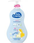 Бебешки гел 2 в 1 Baby crema - Natural, 400 ml, с екстракт от лайка - 1t