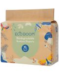Бебешки бамбукови пелени Eco Boom - Pure, размер 5, 28 броя - 1t