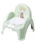 Бебешко гърне-столче Tega Baby - Горска приказка, Зелено - 1t