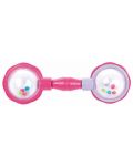 Бебешка дрънкалка Canpol - Гира с топчета, розова - 1t