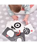 Бебешки карти с висок контраст Banana Panda - С ринг, 0 м+ - 5t