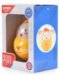 Бебешка играчка Huanger - Roly Poly, пиле  - 5t