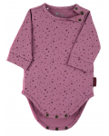 Бебешко боди с дълъг ръкав Sterntaler - На звезди, 56 cm, 3-4 месеца - 3t