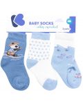 Бебешки чорапи Kikka Boo The Fish Panda - Памучни, 2-3 години - 1t