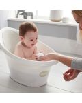 Бебешка вана за къпане Shnuggle, White-Grey Banana - 9t