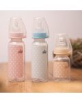 Бебешко шише NIP - Trendy, РР, Flow S, 0-6 м, 125 ml  - 4t