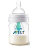 Бебешко шише Philips Avent - Anti-Colic Airfree, 125 ml - 2t