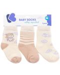 Бебешки чорапи Kikka Boo Dreamy Flight - Памучни, 6-12 месеца - 1t