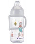  Бебешка бутилка с дръжки Bebe Confort - Emotion , 270 ml, White - 1t