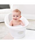 Бебешка вана за къпане Shnuggle, White-Grey Banana - 8t