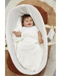 Бебешко одеяло Meyco Baby - 75 х 100 cm, бяло - 3t