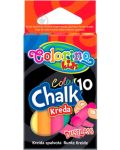 Безпрашни тебешири Colorino Kids - 10 броя - 1t