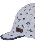 Бейзболна шапка с UV 50+ защита Sterntaler - С звездички, 53 cm, 2-4 години - 2t