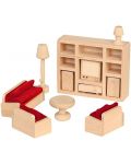 Комплект мини мебели от дърво Beluga - Дневна - 1t