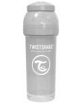 Бебешко шише против колики Twistshake Anti-Colic Pastel - Сиво, 260 ml - 2t