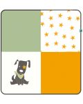 Бебешка пелена Rach - Doggy, 85 х 85 cm, оранжева - 1t