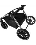 Бебешка комбинирана количка 2 в 1 KikkaBoo - Kara, Grey - 12t