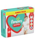 Бебешки пелени гащи Pampers, 7, Jumbo Pack, 38 броя - 1t