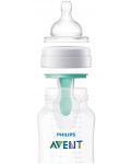 Бебешко шише Philips Avent - Anti-Colic Airfree, 125 ml - 5t