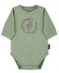 Бебешко боди с дълъг ръкав Sterntaler - Катеричка, 80 cm, 12-18 месеца - 1t